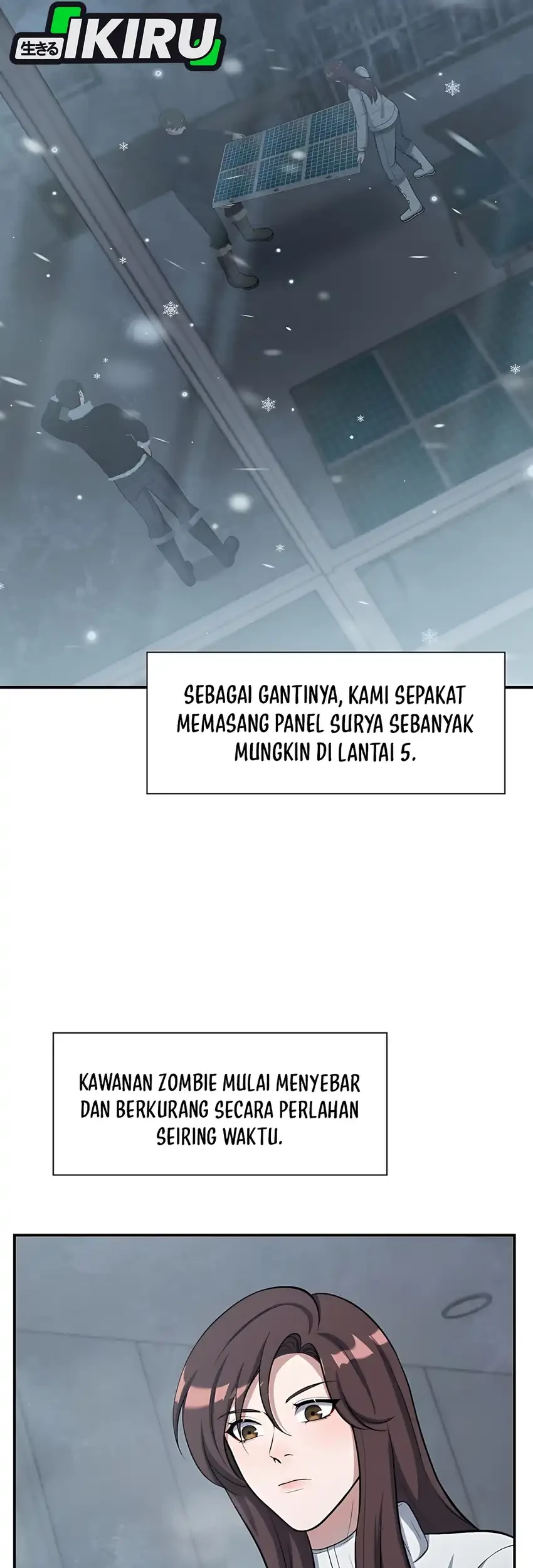 Office Worker in the Ice Age Apocalypse Chapter 23 Gambar 59