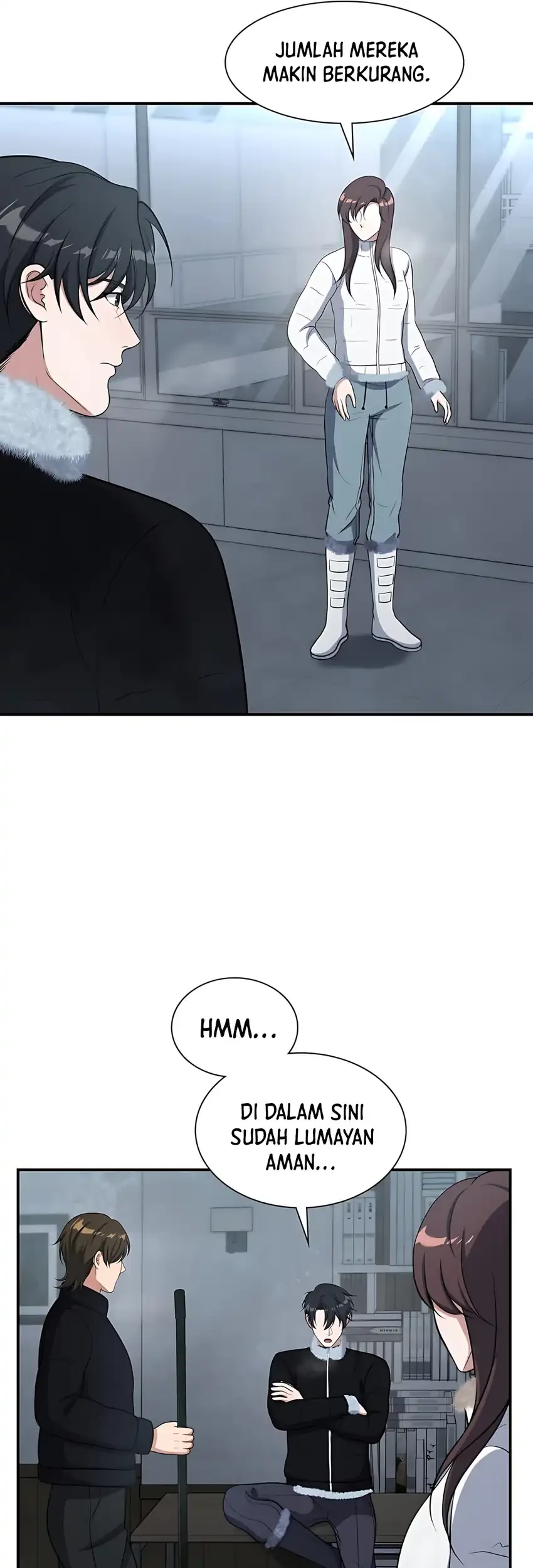 Office Worker in the Ice Age Apocalypse Chapter 23 Gambar 61