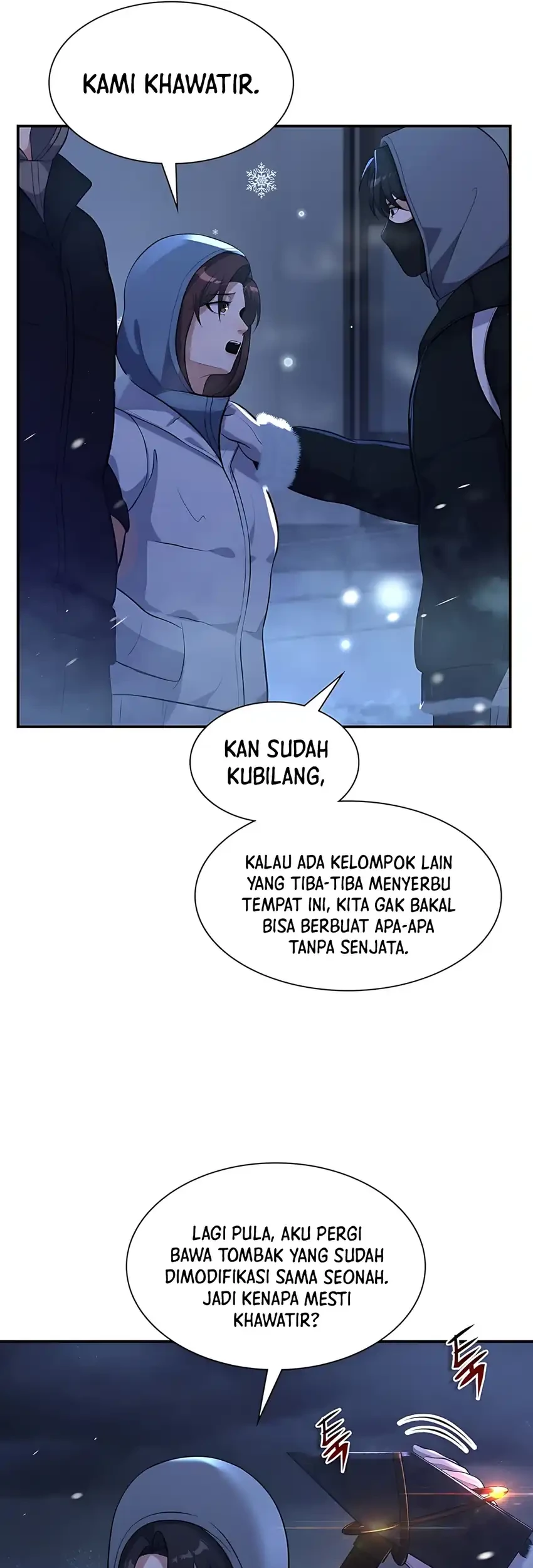 Office Worker in the Ice Age Apocalypse Chapter 24 Gambar 23