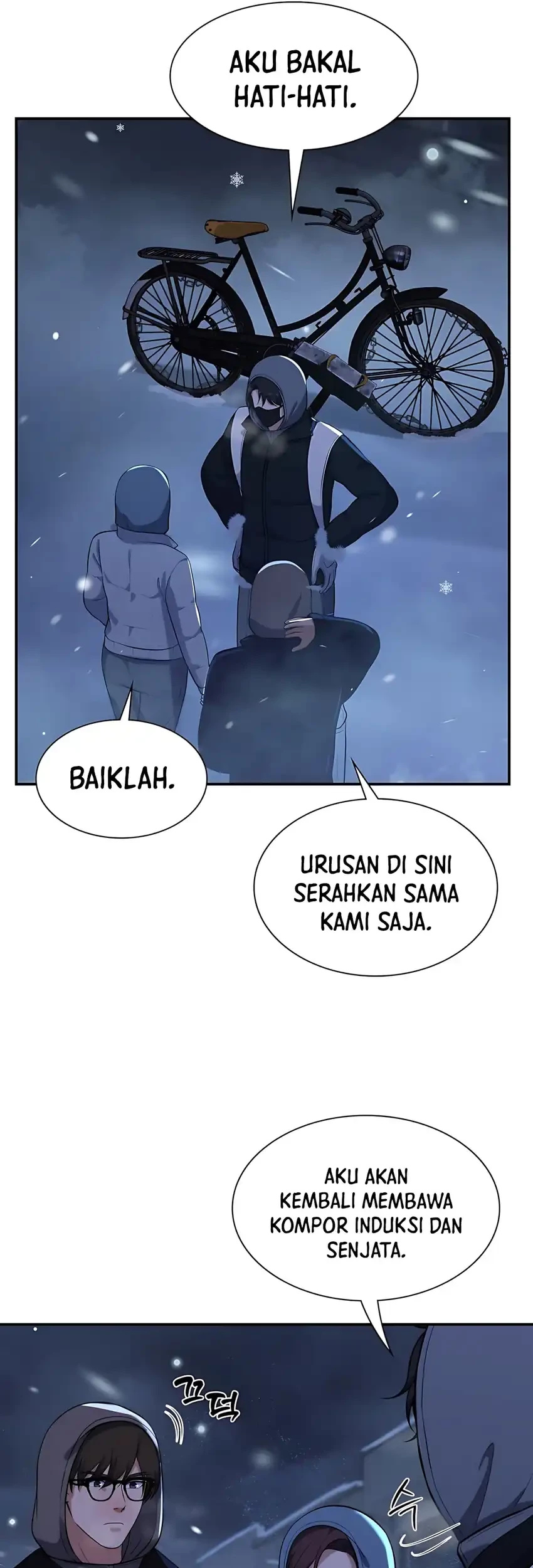 Office Worker in the Ice Age Apocalypse Chapter 24 Gambar 25