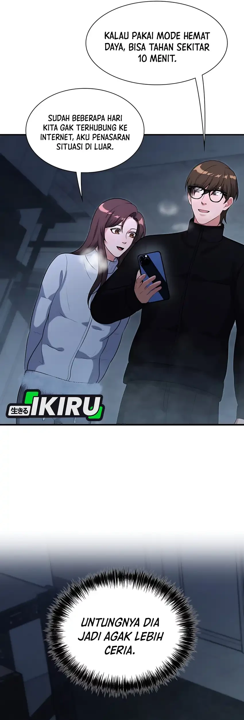 Office Worker in the Ice Age Apocalypse Chapter 25 Gambar 35