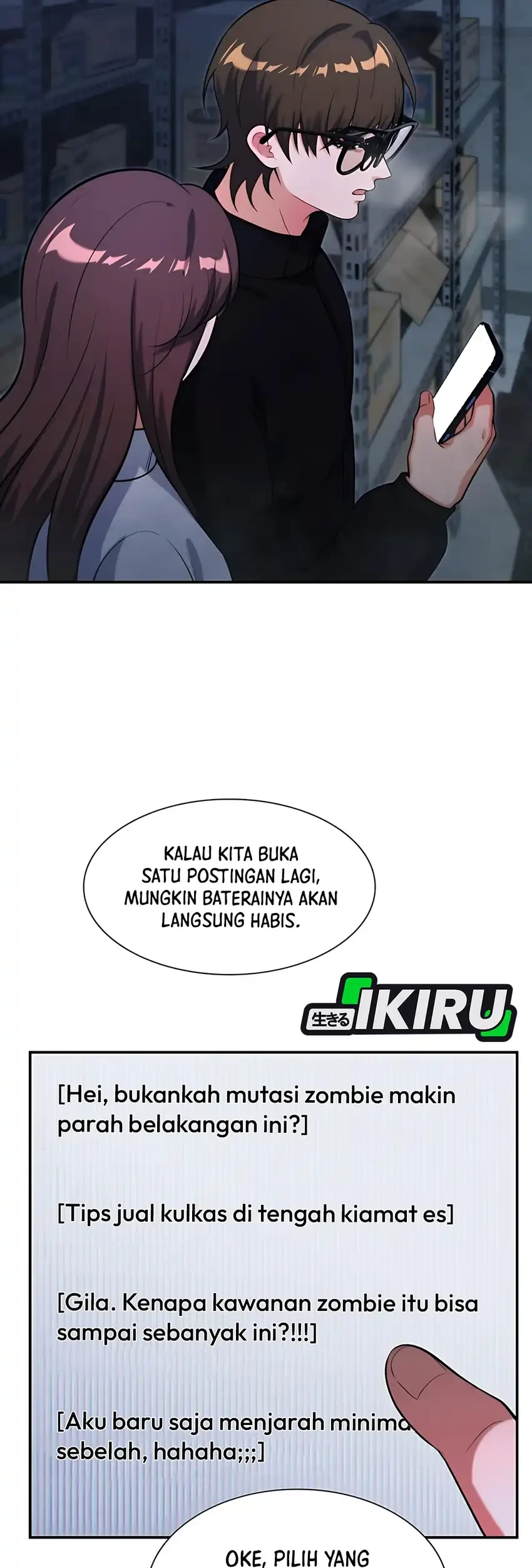 Office Worker in the Ice Age Apocalypse Chapter 25 Gambar 51