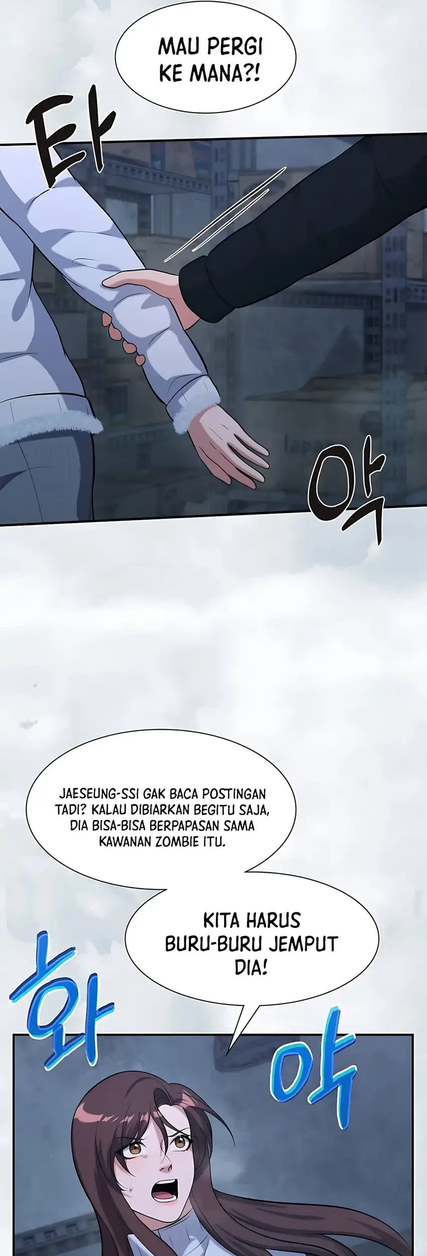 Office Worker in the Ice Age Apocalypse Chapter 25 Gambar 57