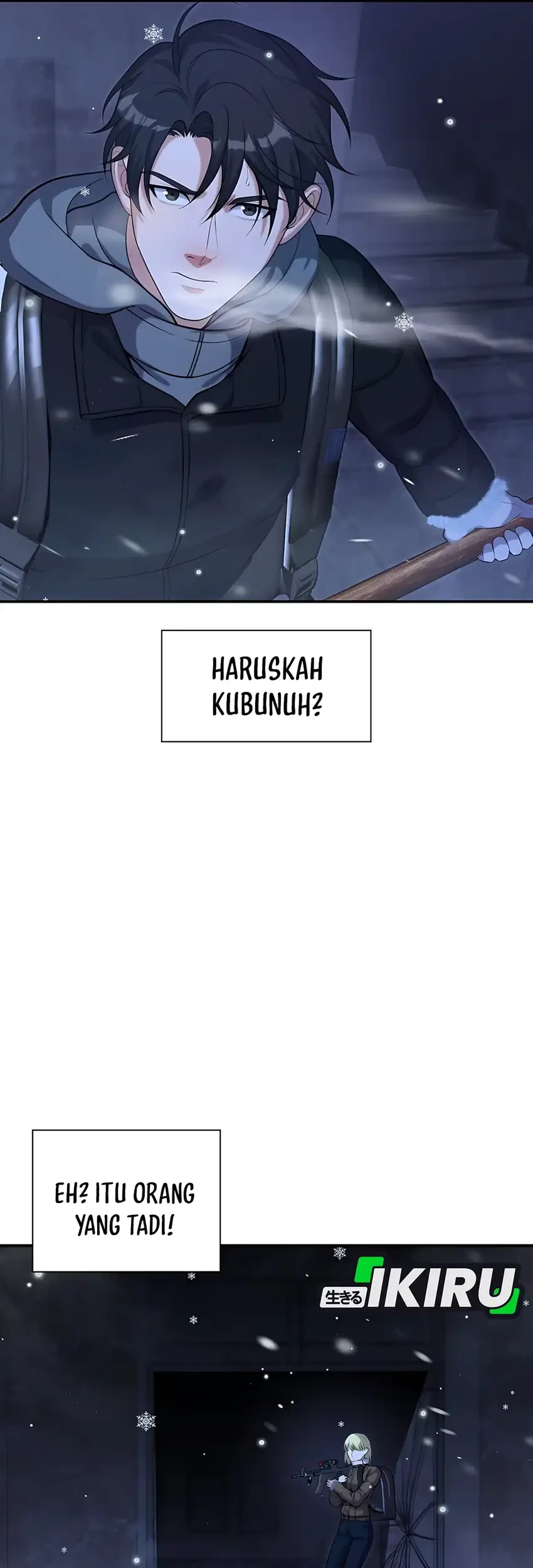 Office Worker in the Ice Age Apocalypse Chapter 27 Gambar 41