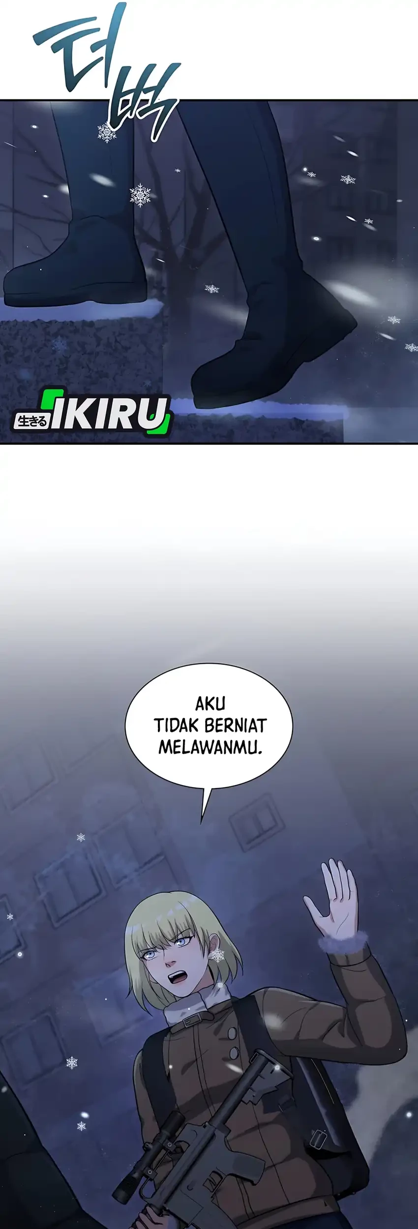 Office Worker in the Ice Age Apocalypse Chapter 27 Gambar 49