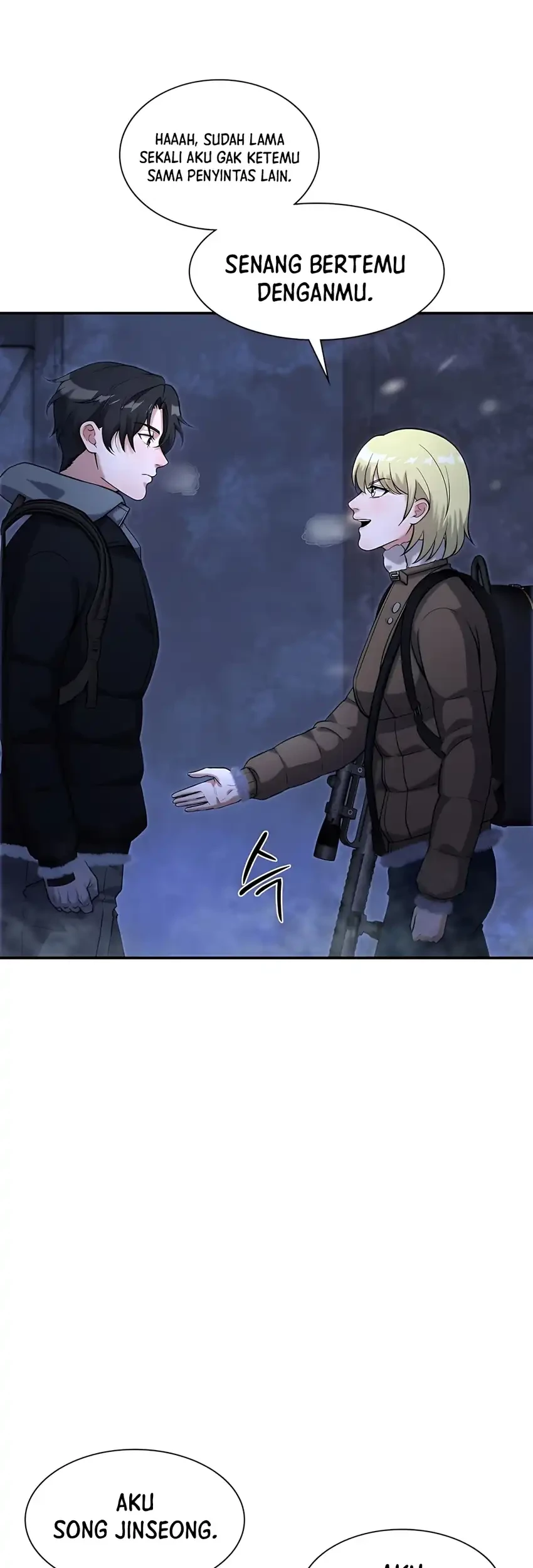 Office Worker in the Ice Age Apocalypse Chapter 27 Gambar 57