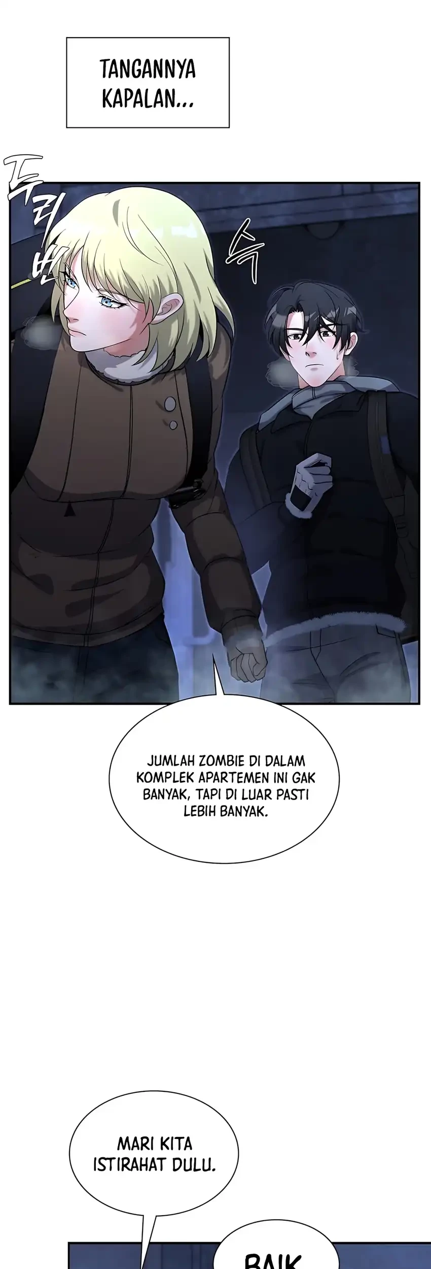 Office Worker in the Ice Age Apocalypse Chapter 27 Gambar 59