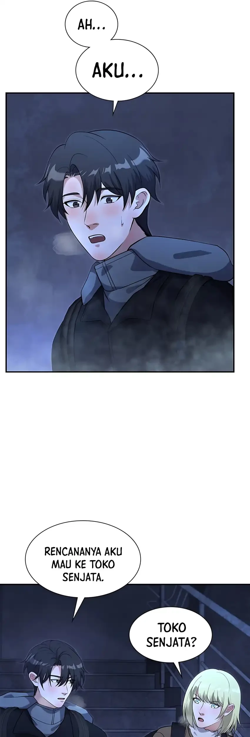 Office Worker in the Ice Age Apocalypse Chapter 27 Gambar 73