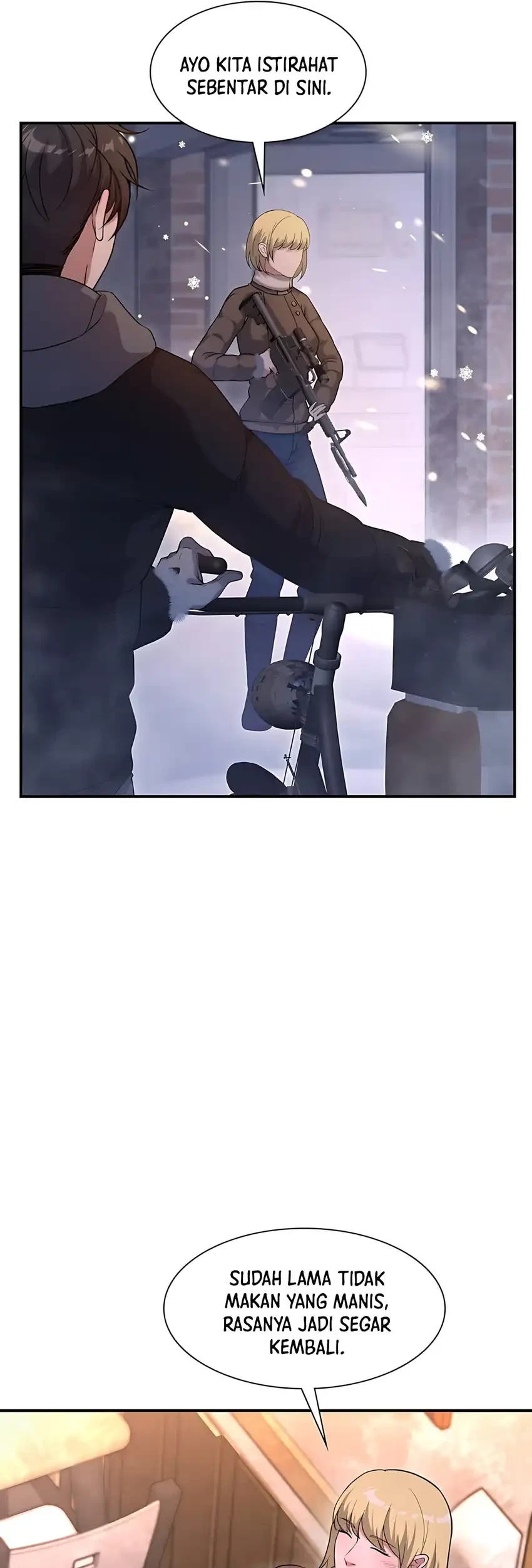 Office Worker in the Ice Age Apocalypse Chapter 28 Gambar 27
