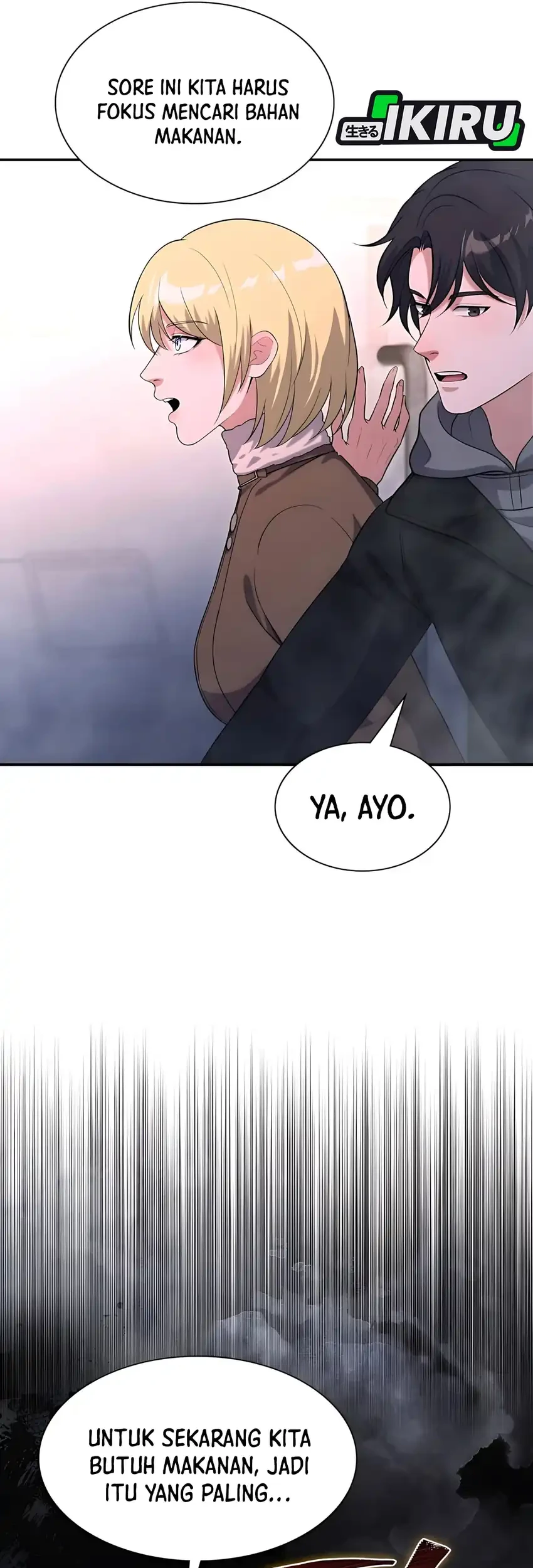 Office Worker in the Ice Age Apocalypse Chapter 28 Gambar 31