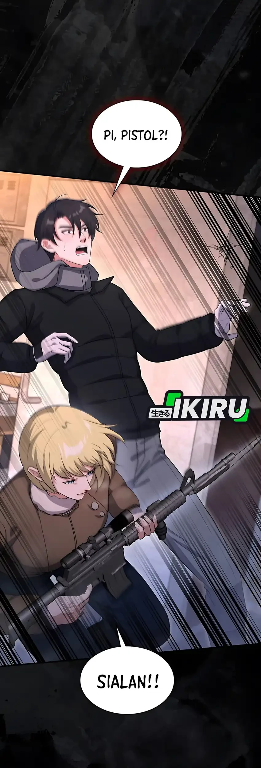 Office Worker in the Ice Age Apocalypse Chapter 28 Gambar 33