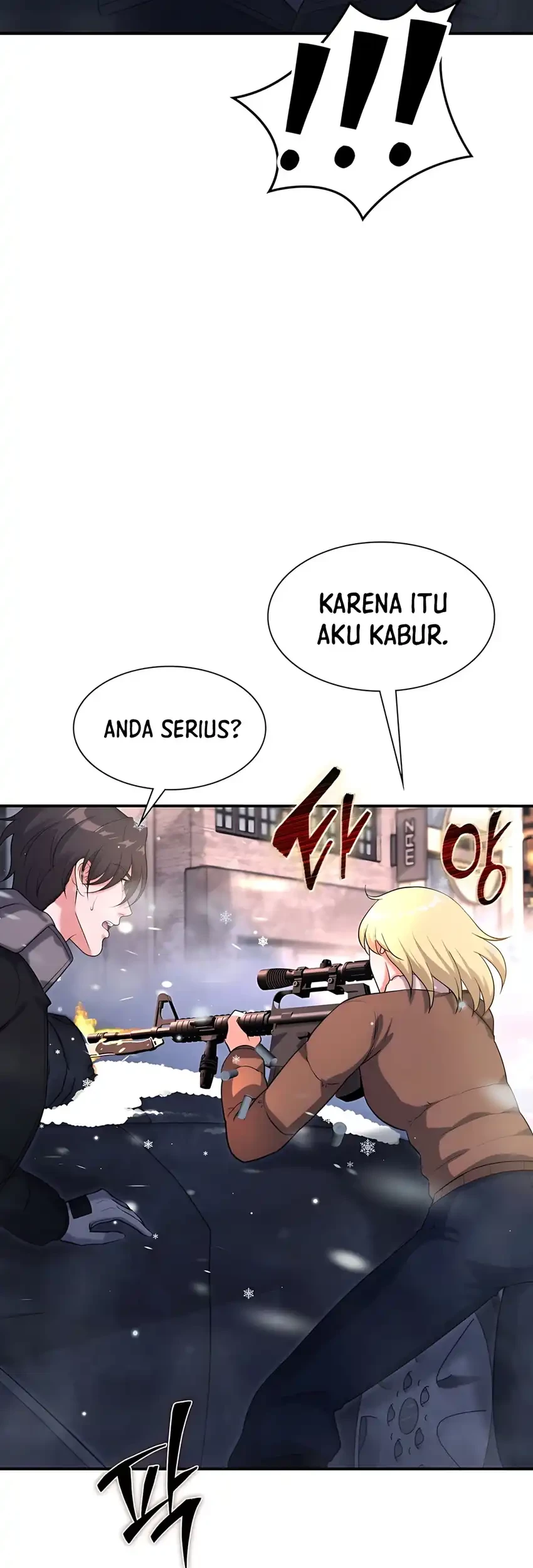 Office Worker in the Ice Age Apocalypse Chapter 28 Gambar 53