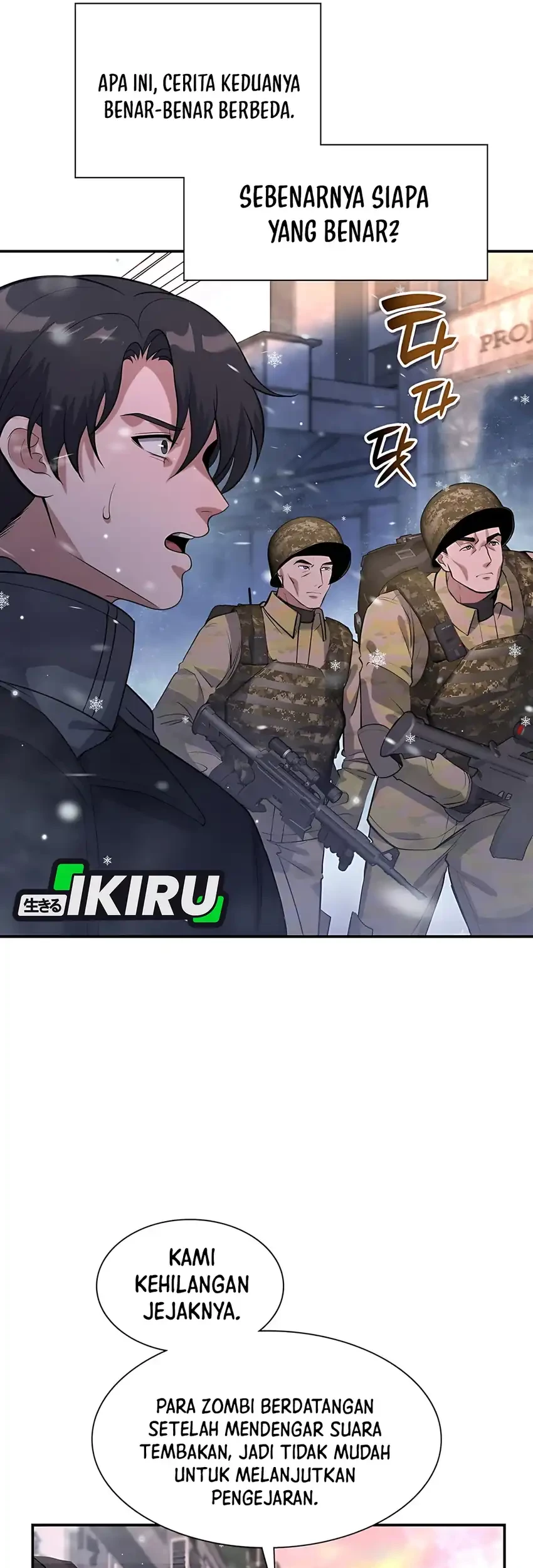 Office Worker in the Ice Age Apocalypse Chapter 28 Gambar 77