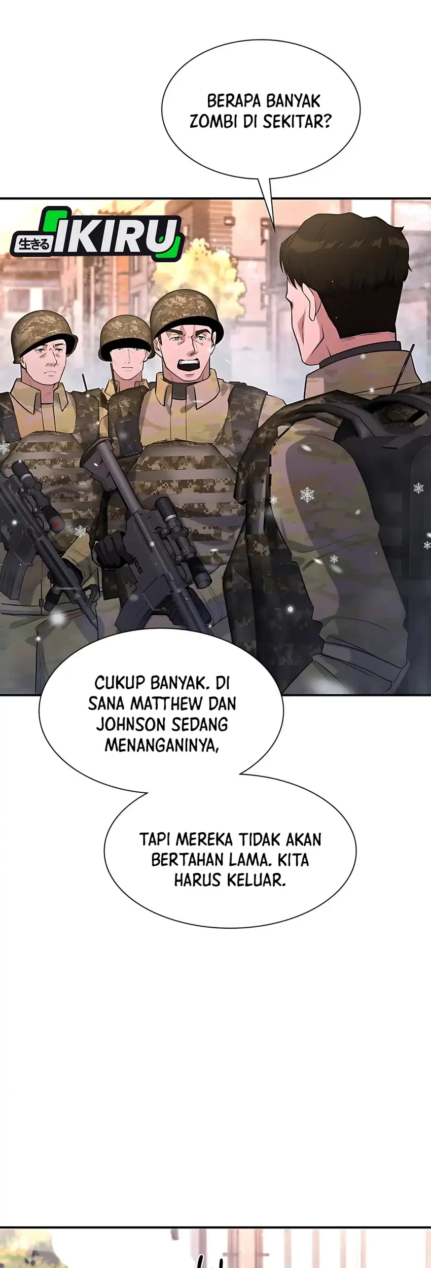 Office Worker in the Ice Age Apocalypse Chapter 28 Gambar 79