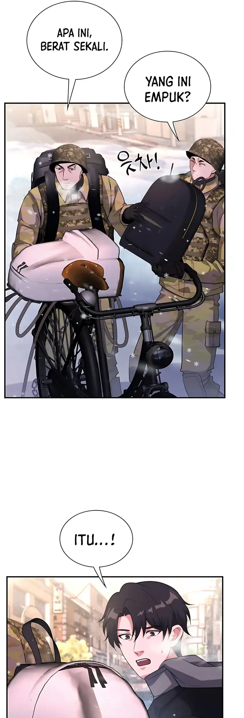 Office Worker in the Ice Age Apocalypse Chapter 28 Gambar 83