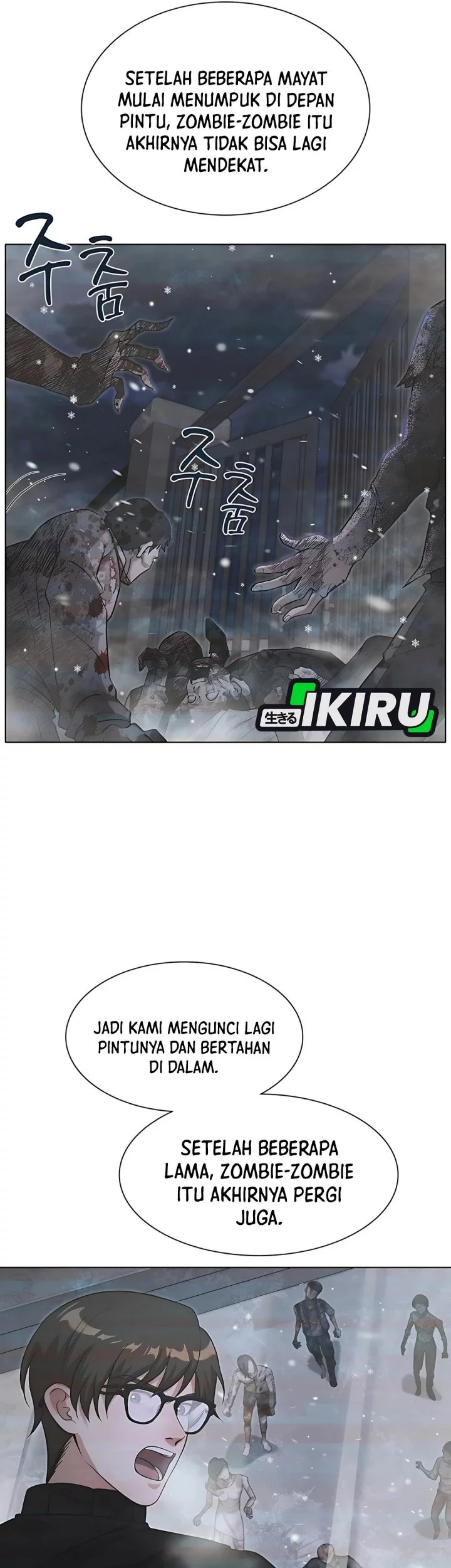 Office Worker in the Ice Age Apocalypse Chapter 30 Gambar 20