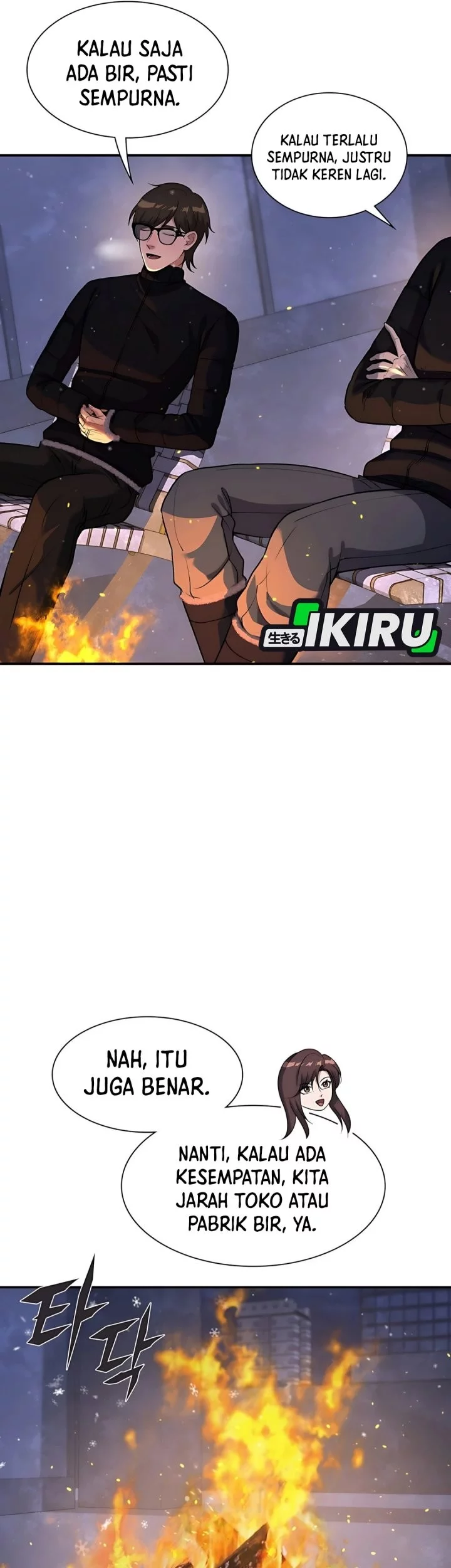 Office Worker in the Ice Age Apocalypse Chapter 30 Gambar 59