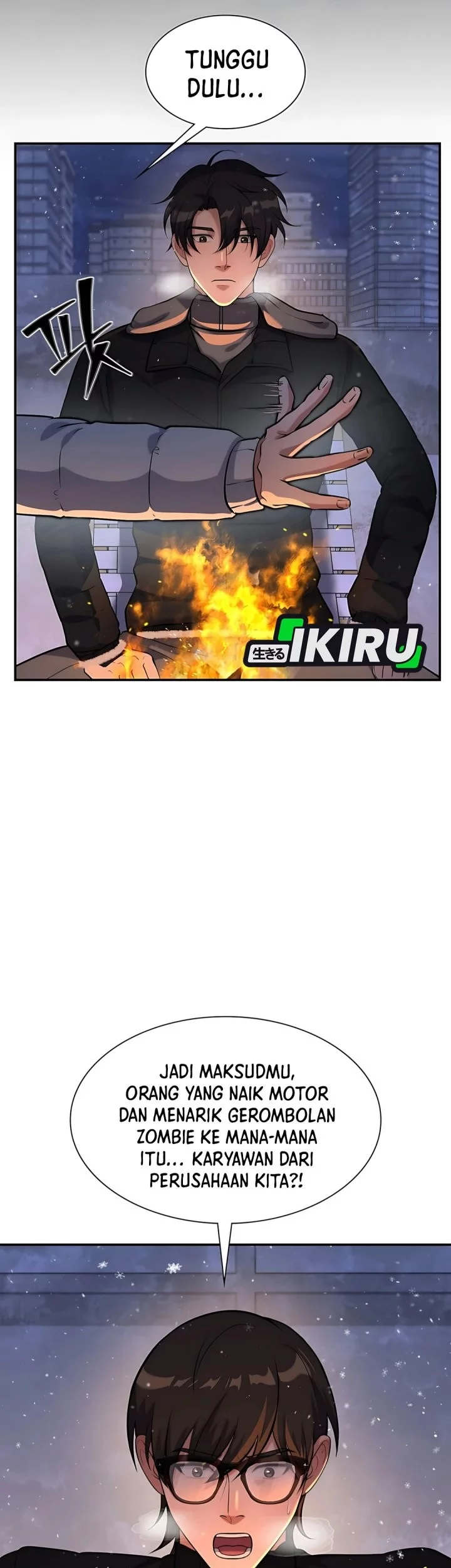 Office Worker in the Ice Age Apocalypse Chapter 30 Gambar 71