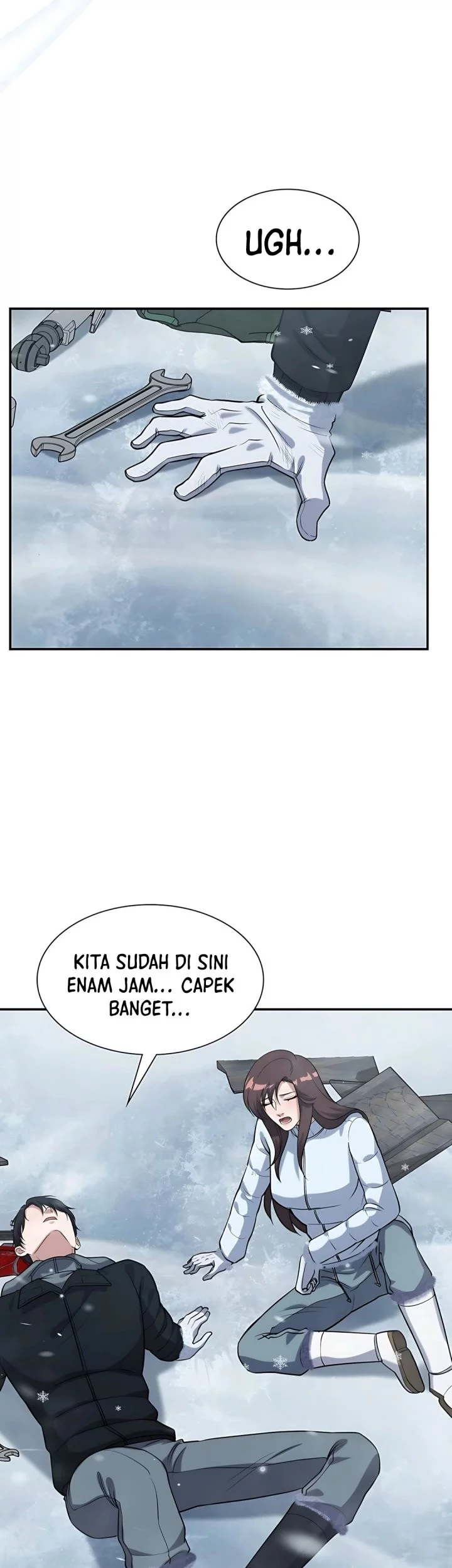 Office Worker in the Ice Age Apocalypse Chapter 31 Gambar 30