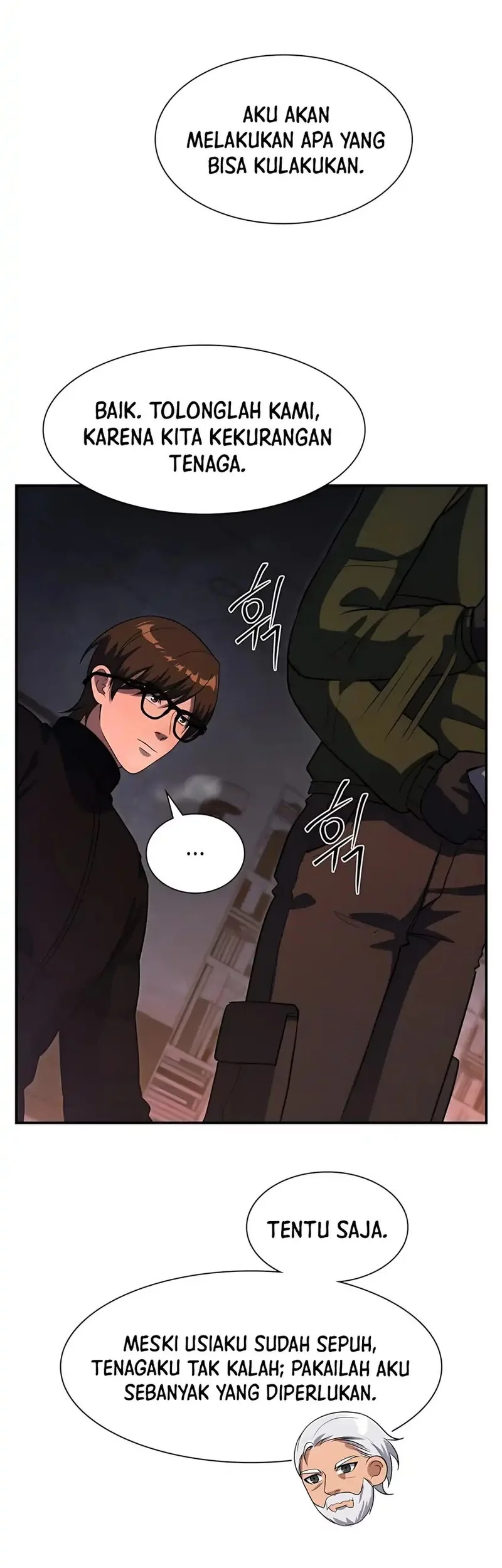 Office Worker in the Ice Age Apocalypse Chapter 32 Gambar 52