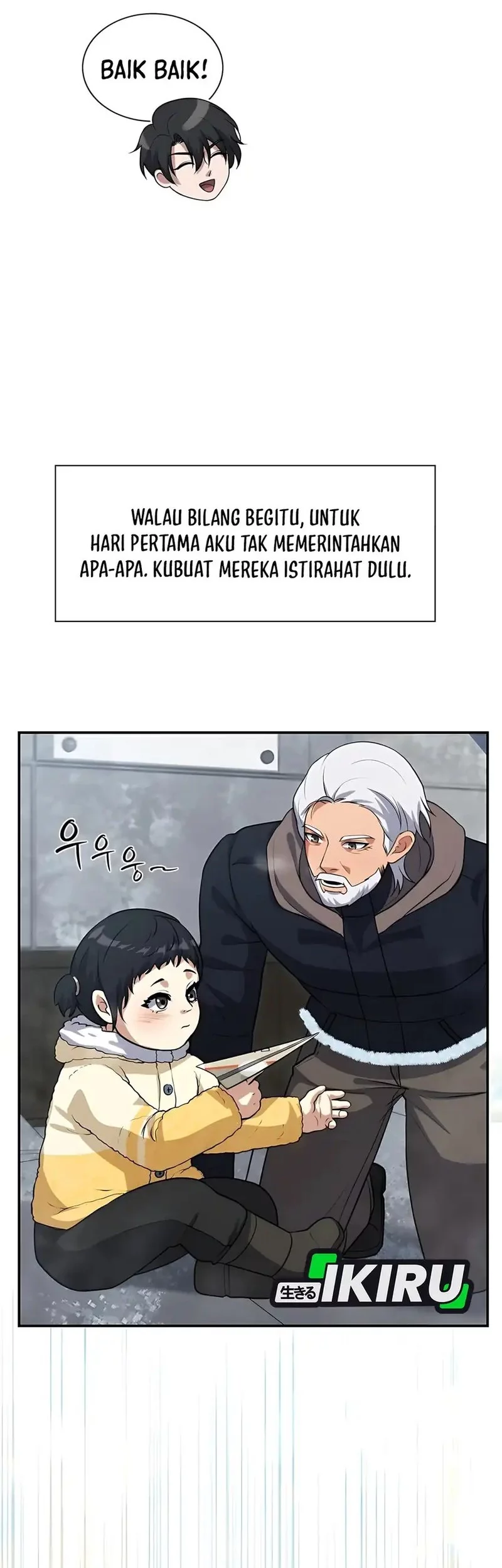 Office Worker in the Ice Age Apocalypse Chapter 32 Gambar 53