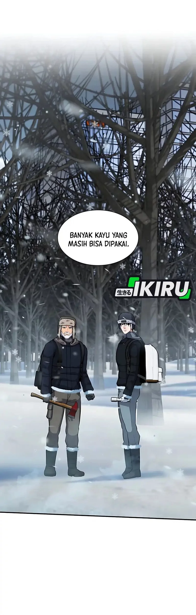 Office Worker in the Ice Age Apocalypse Chapter 32 Gambar 60