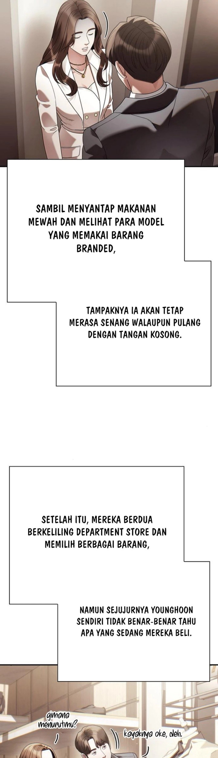 Office Worker Who Sees Fate Chapter 128 Gambar 66