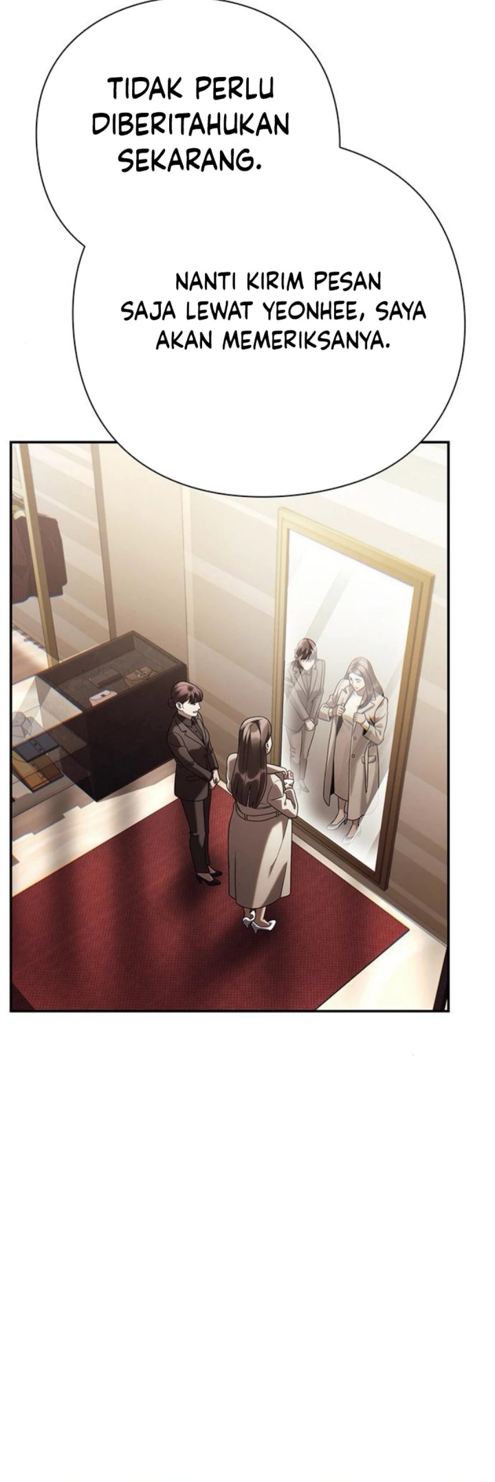 Office Worker Who Sees Fate Chapter 128 Gambar 85