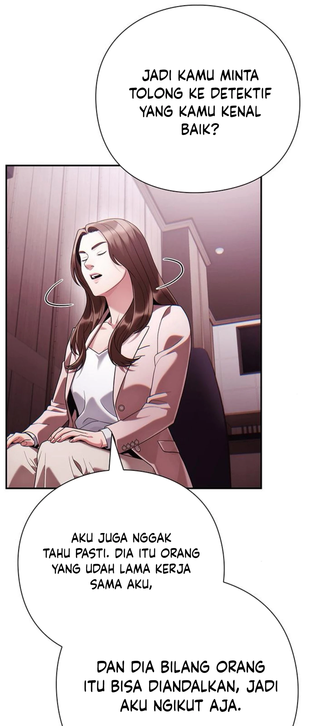 Office Worker Who Sees Fate Chapter 129 Gambar 35
