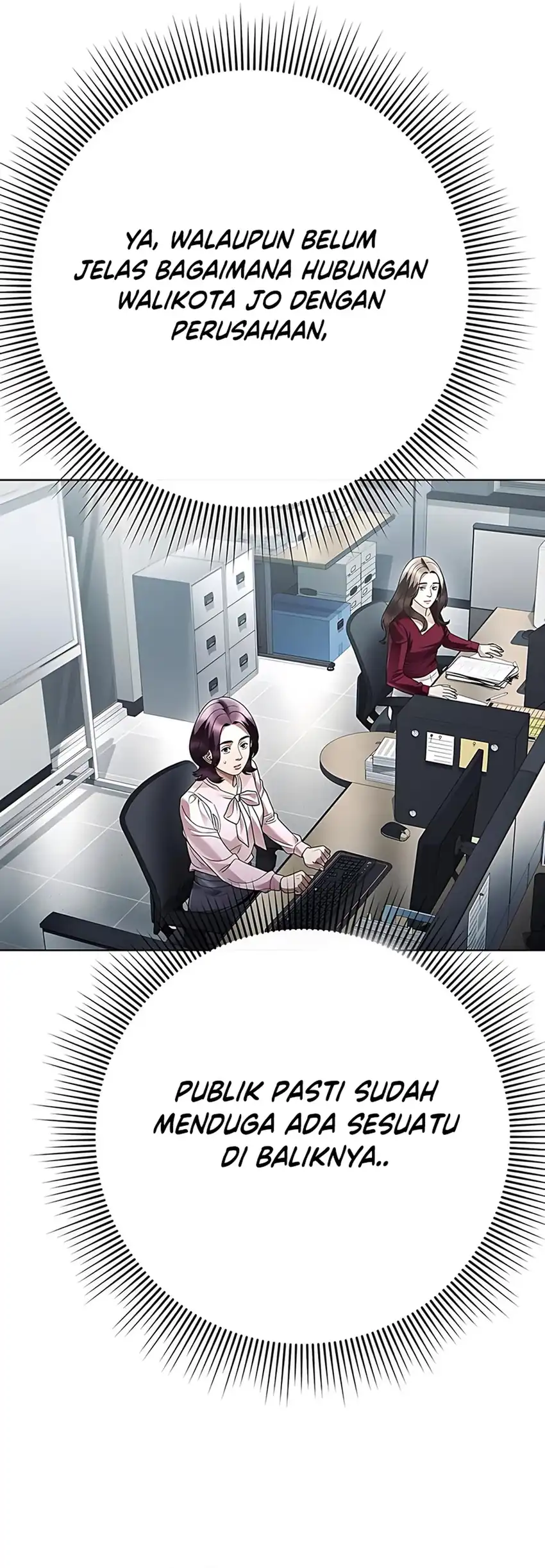 Office Worker Who Sees Fate Chapter 144 Gambar 35