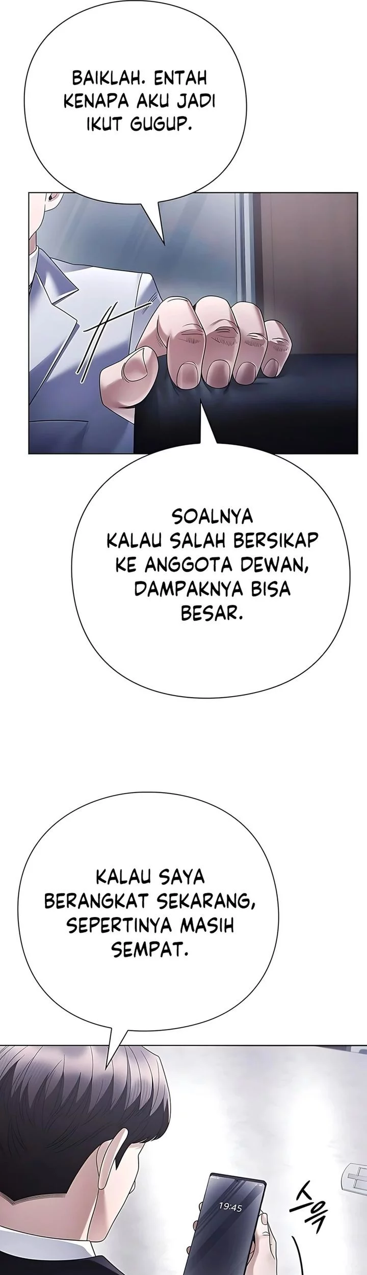 Office Worker Who Sees Fate Chapter 145 Gambar 64