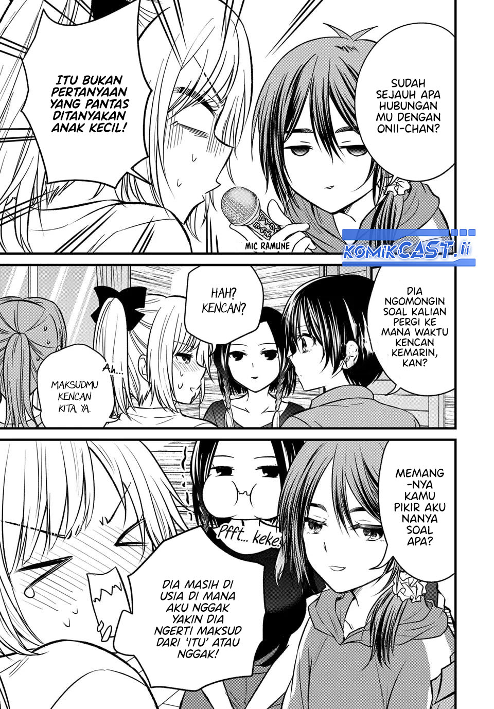 Ojousama no Shimobe Chapter 157 Gambar 3