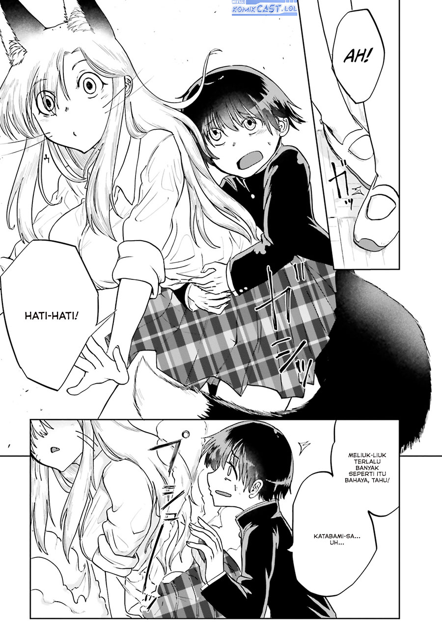 Okitsune Gal Katabami-san Chapter 11 Gambar 7