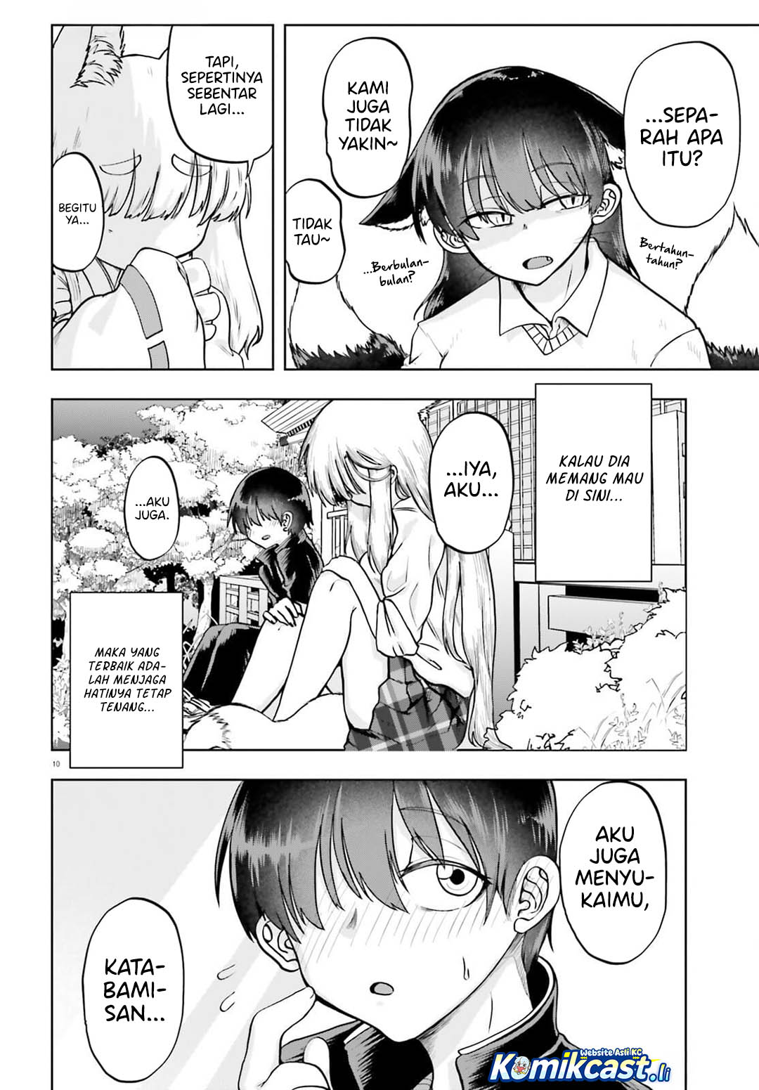 Okitsune Gal Katabami-san Chapter 19 Gambar 10