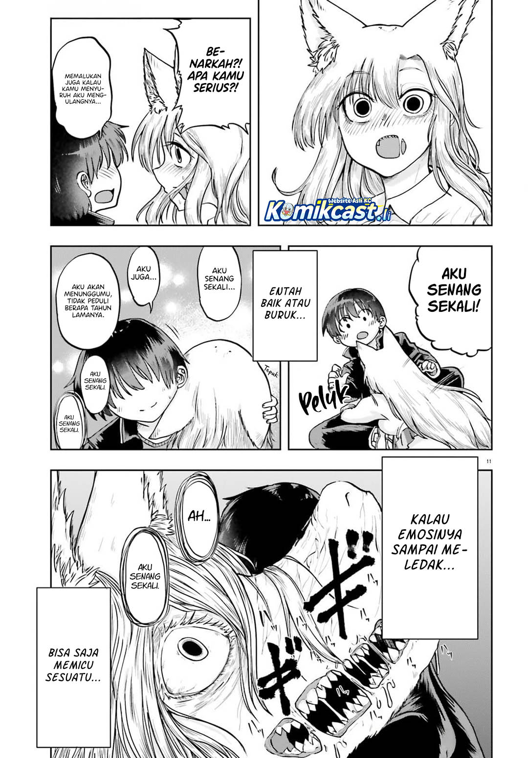 Okitsune Gal Katabami-san Chapter 19 Gambar 11