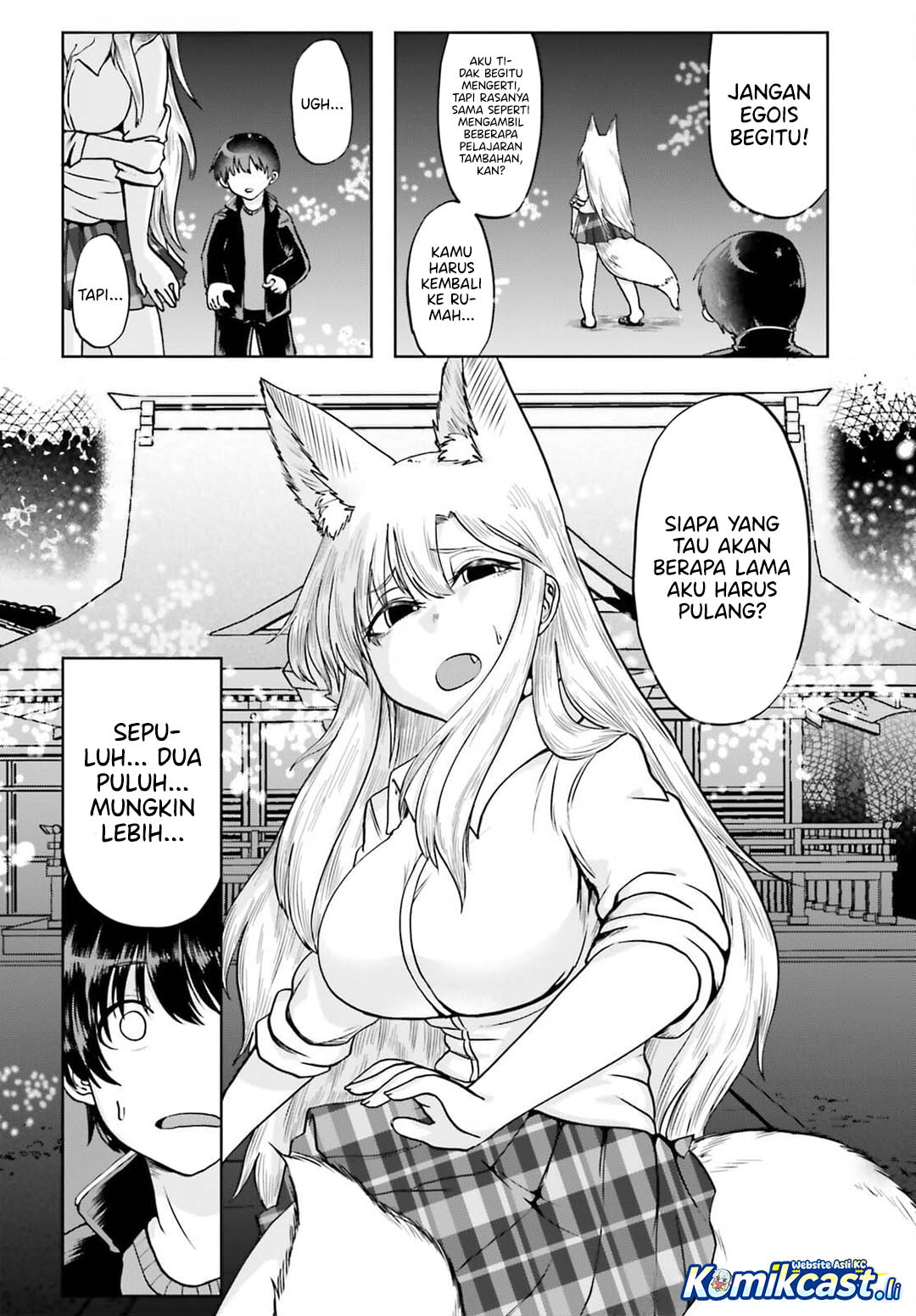 Okitsune Gal Katabami-san Chapter 19 Gambar 6