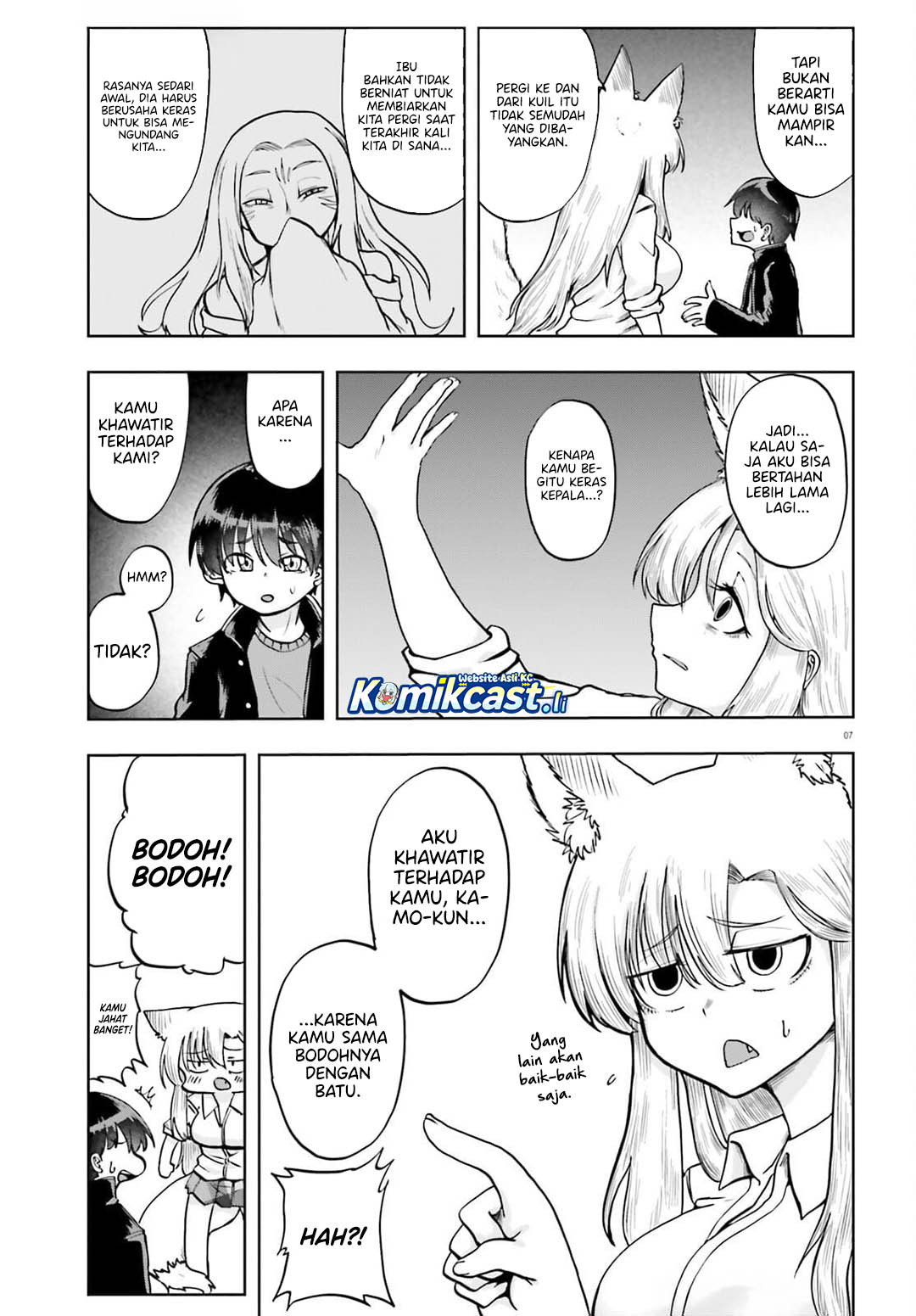 Okitsune Gal Katabami-san Chapter 19 Gambar 7