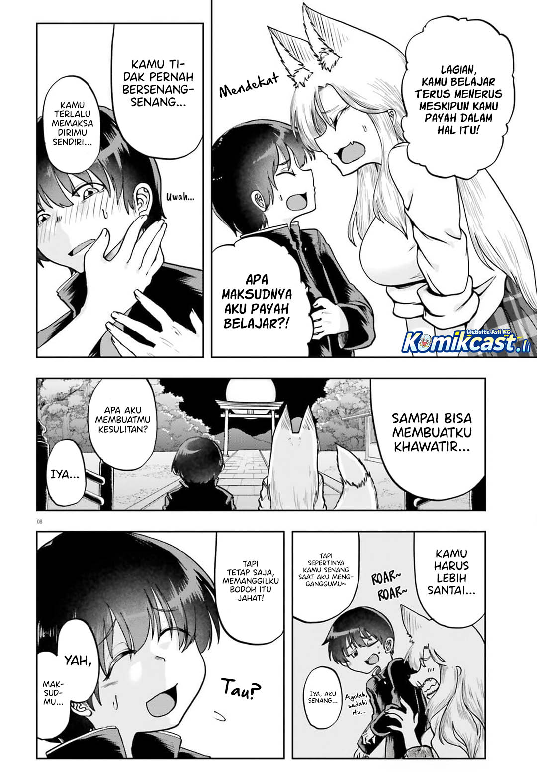 Okitsune Gal Katabami-san Chapter 19 Gambar 8