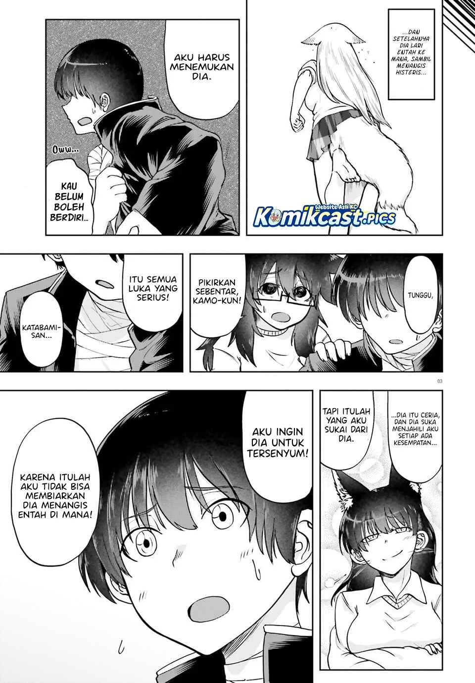 Okitsune Gal Katabami-san Chapter 20 Gambar 3