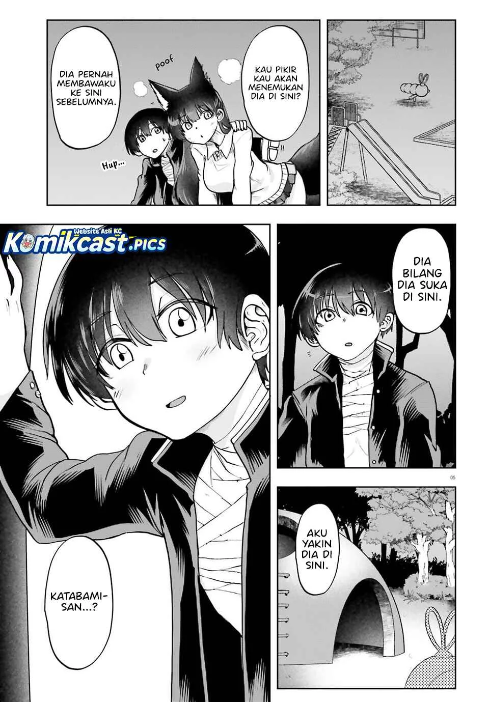 Okitsune Gal Katabami-san Chapter 20 Gambar 5