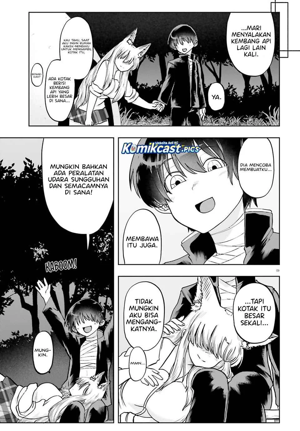 Okitsune Gal Katabami-san Chapter 20 Gambar 9