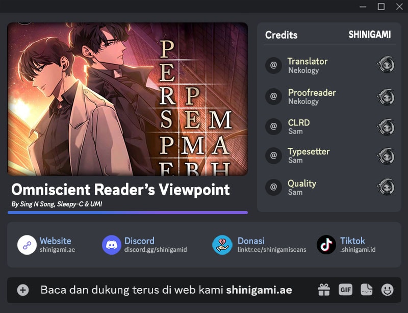 Baca Komik Omniscient Readers Viewpoint Chapter 263 Gambar 1
