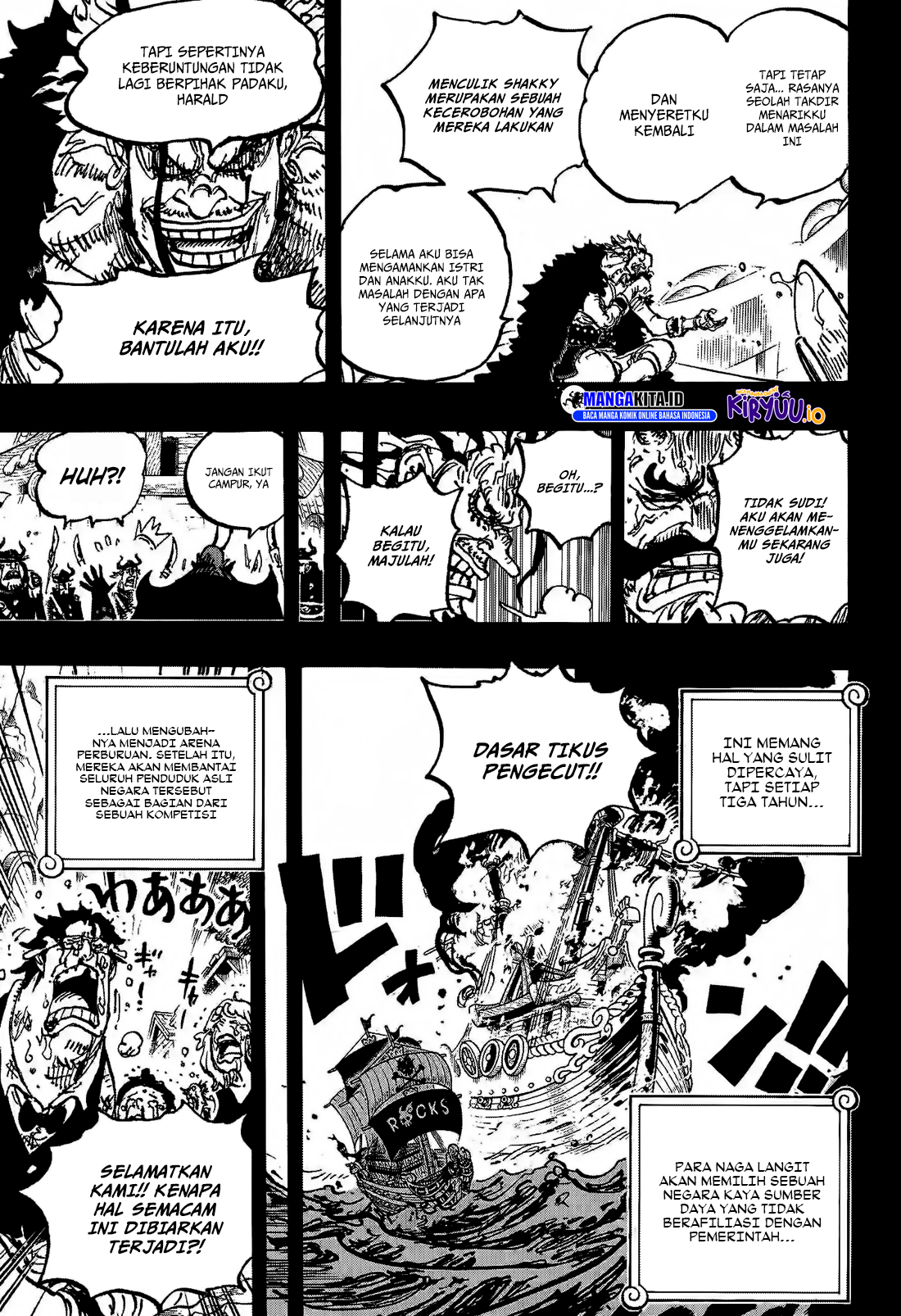One Piece Chapter 1159 Gambar 16