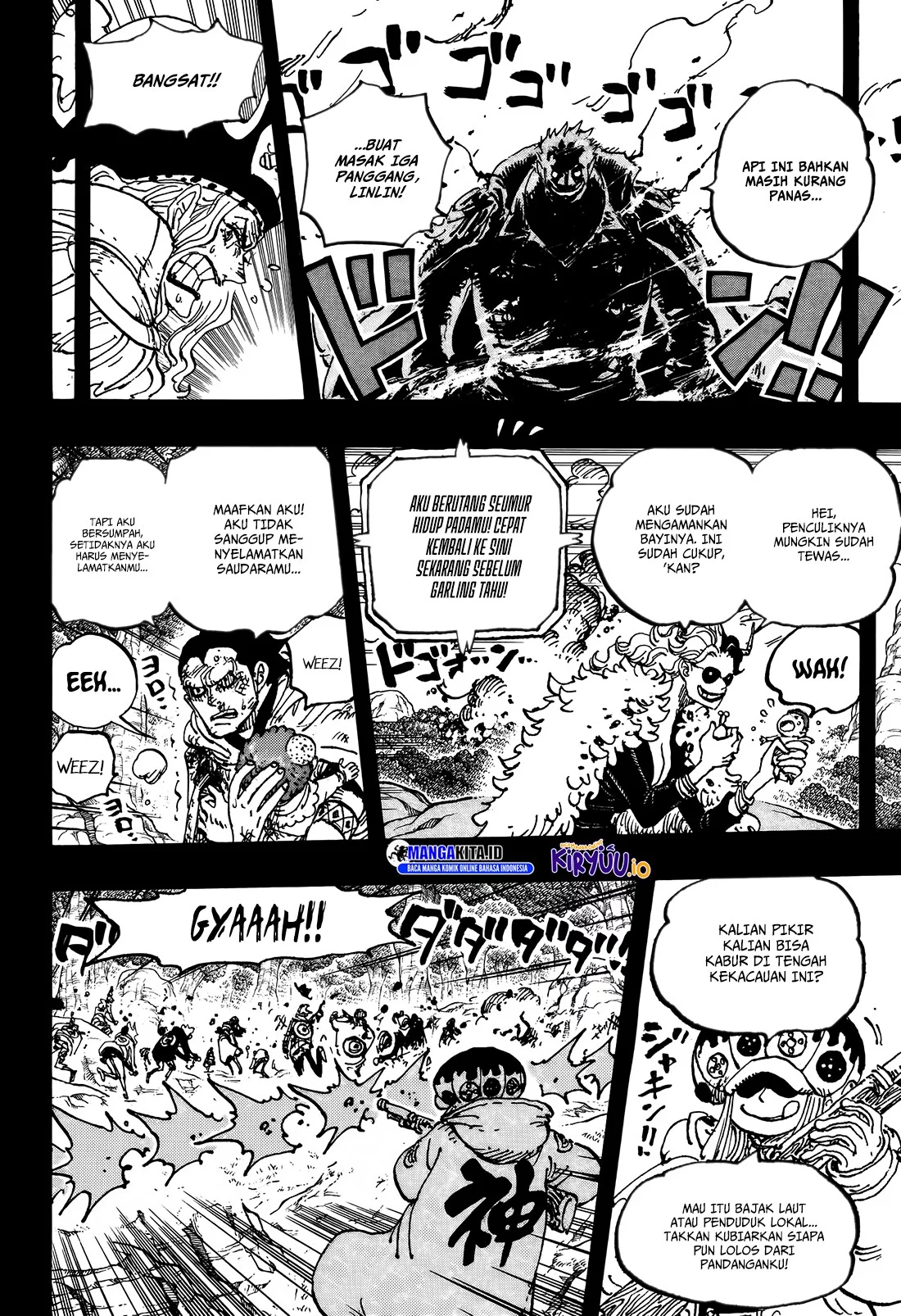 One Piece Chapter 1161 Gambar 10
