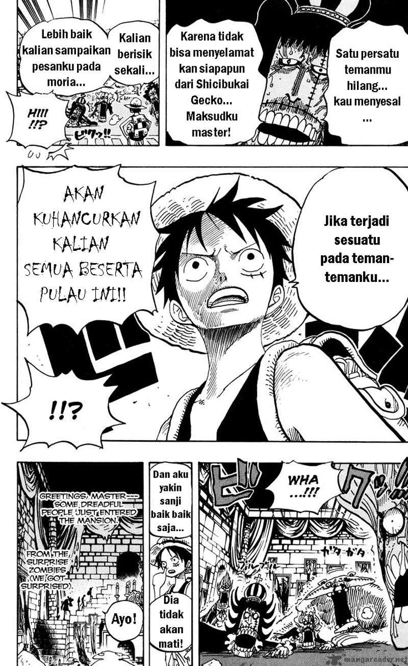 One Piece Chapter 450 Gambar 16