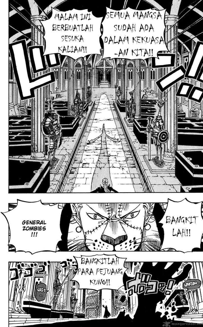One Piece Chapter 450 Gambar 18