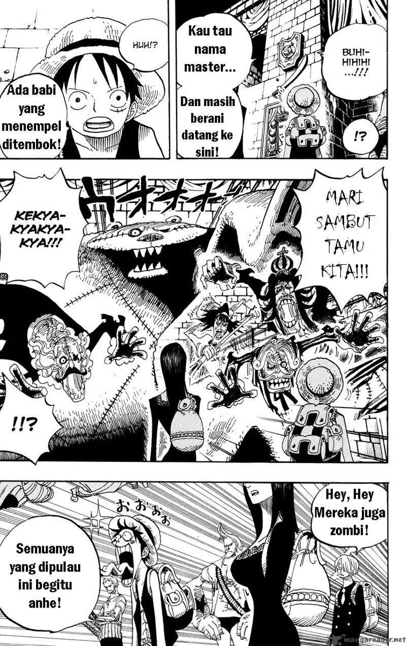 One Piece Chapter 450 Gambar 9