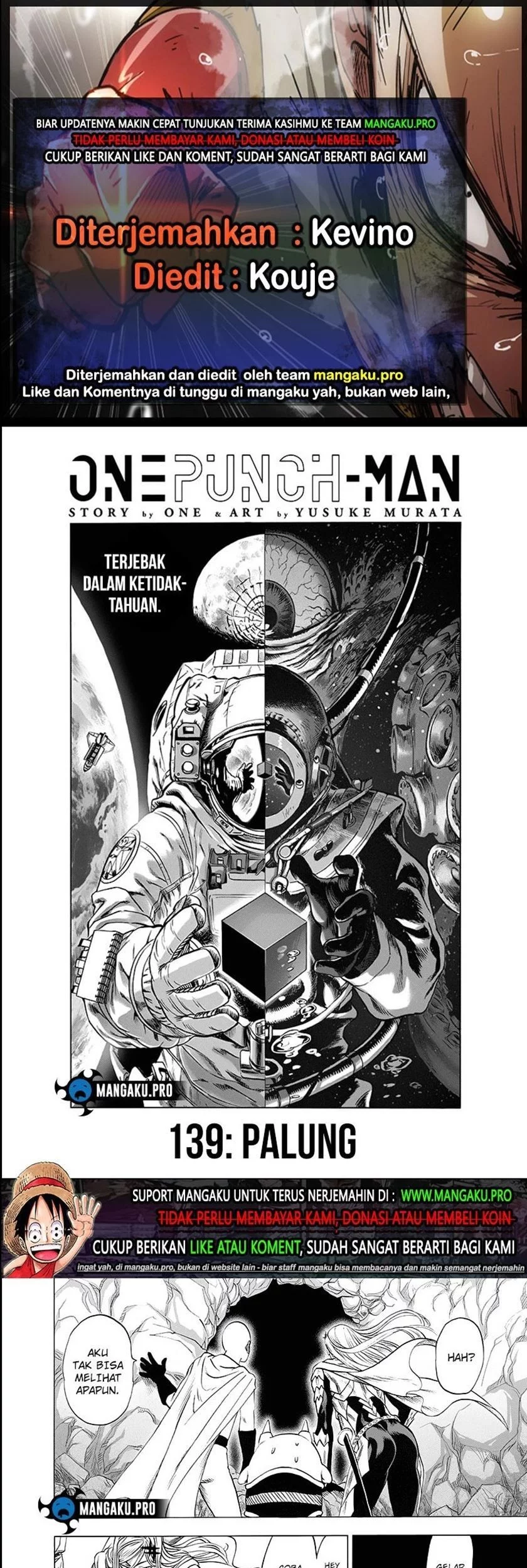Baca Komik One Punch Man Chapter 187 Gambar 1