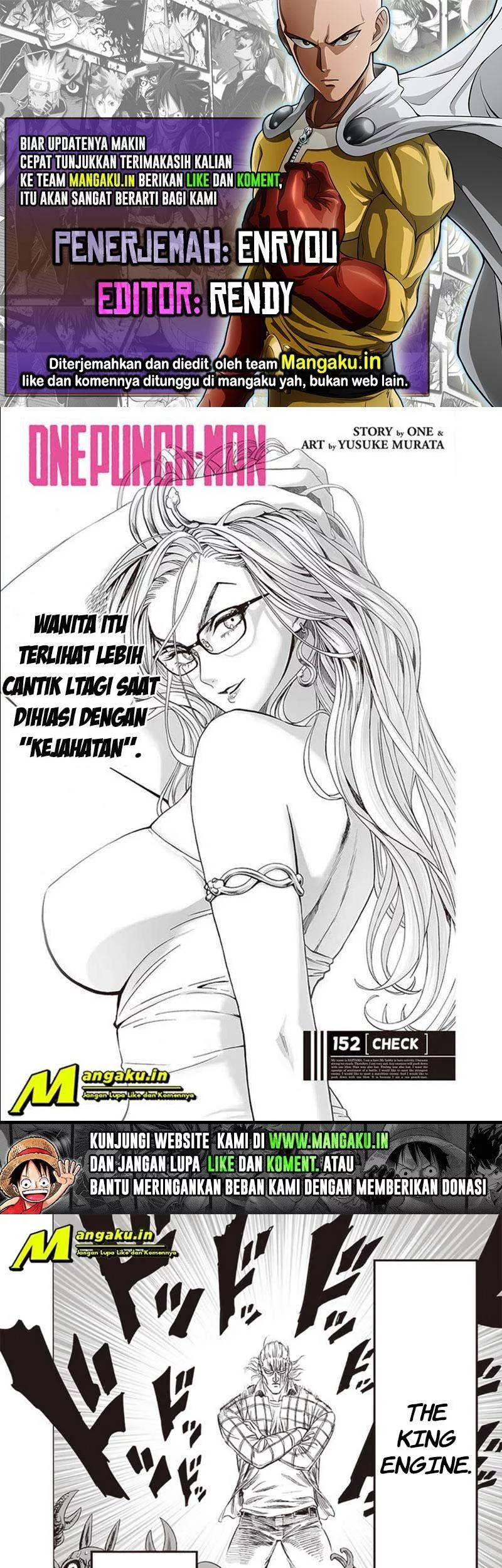 Baca Komik One Punch Man Chapter 200 Gambar 1