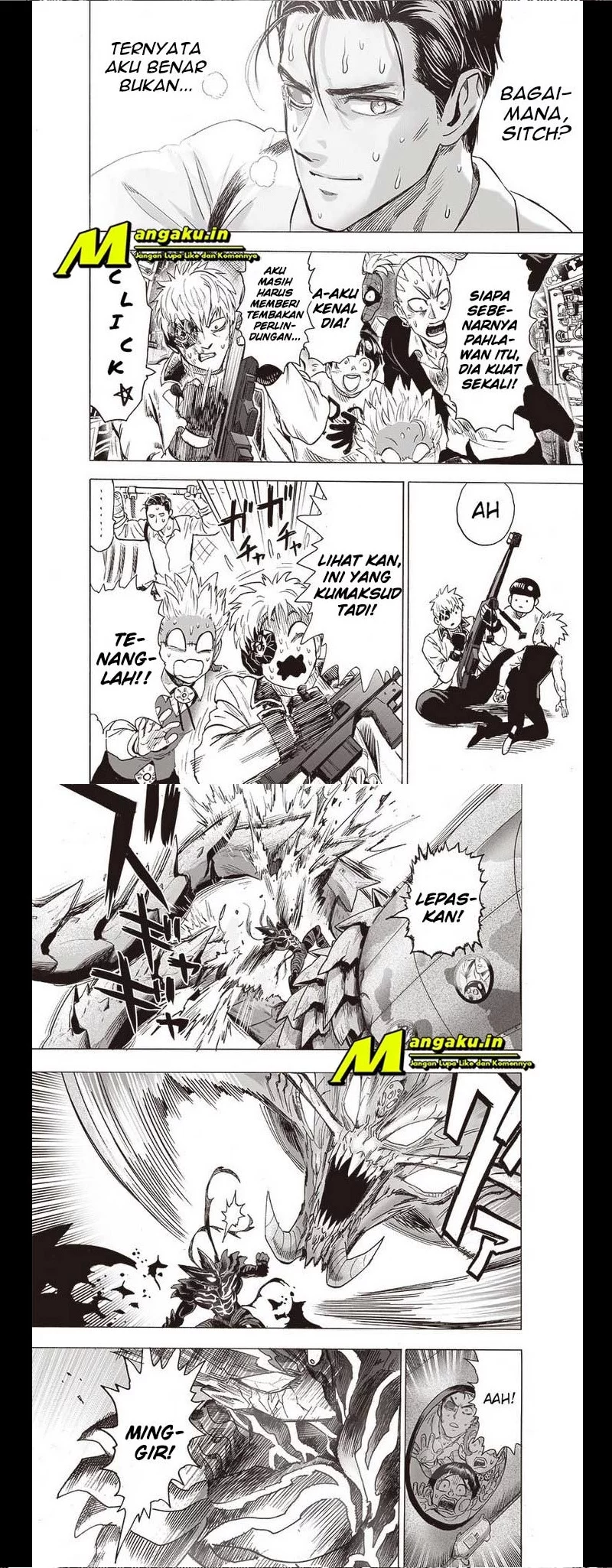 One Punch Man Chapter 206.1 Gambar 15